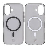 Rvelon iPhone 17 Etui Bølget MagSafe Sort