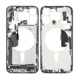 Mellemramme med smådele til iPhone 15 Pro Max - Hvid Titanium OEM