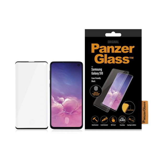 PanzerGlass Samsung Galaxy S10 Skærmbeskyttelse CaseFriendly