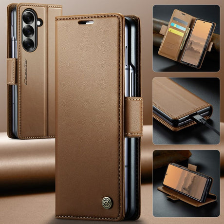 CaseMe Samsung Galaxy Z Fold 8 Ultra Etui 023 Series Brun