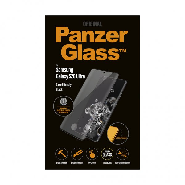PanzerGlass Samsung Galaxy S20 Ultra Skærmbeskyttelse CaseFriendly Fingeraftryk
