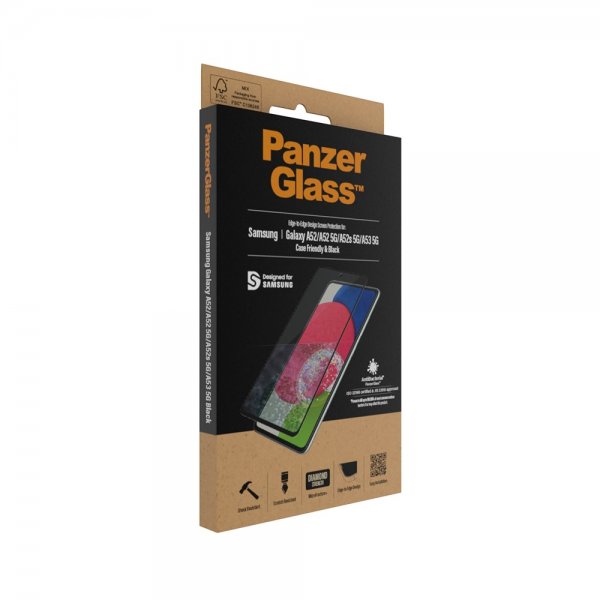 PanzerGlass Samsung Galaxy A52/A52s/A53 5G Skærmbeskyttelse CaseFriendly