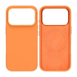 iPhone 17 Pro Cover Silikone MagSafe Stativ Orange