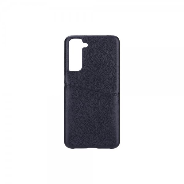 Onsala Samsung Galaxy S21 FE Cover med en Kortlomme Sort