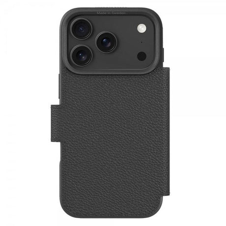 agood company iPhone 17 Pro Max/iPhone 18 Pro Max Etui Cirkulärt Plånboksfodral Sort