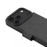 agood company iPhone 17 Pro Max/iPhone 18 Pro Max Etui Cirkulärt Plånboksfodral Sort