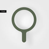 agood company Aftagelig MagSafe ring Moss Green
