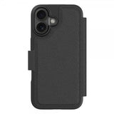 agood company iPhone 16 Etui Cirkulært Plånboksfodral Sort