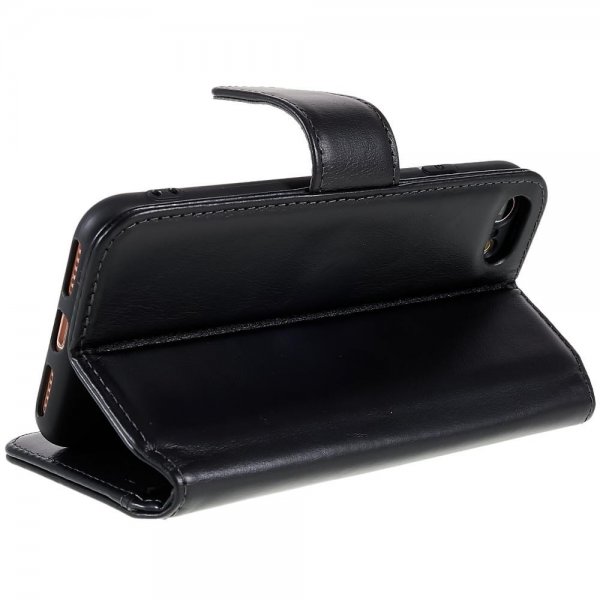 Nordic Covers iPhone 7/8/SE Cover Essential Læder Raven Black
