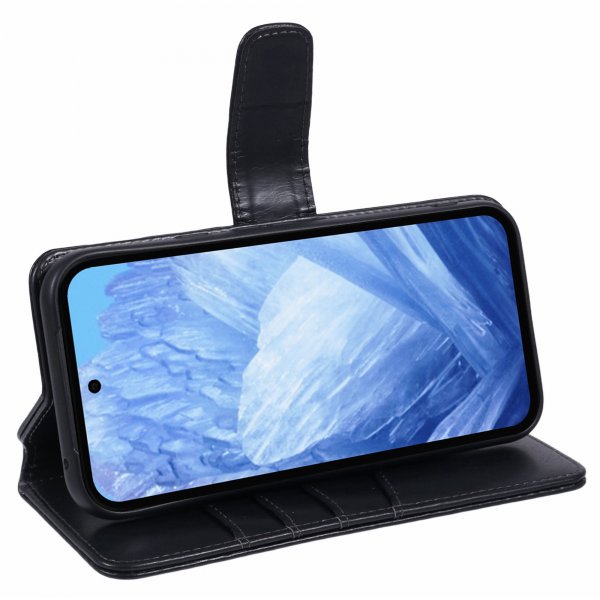 Nordic Covers Google Pixel 8a Cover Essential Læder Raven Black