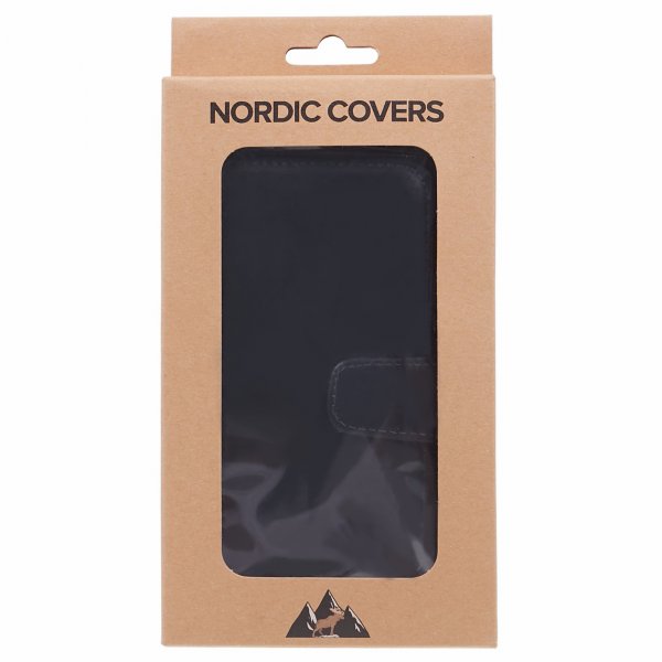Nordic Covers Google Pixel 8a Cover MagLeather Raven Black