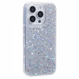 Nordic Covers iPhone 16 Pro Cover Sparkle Series Stardust Silver