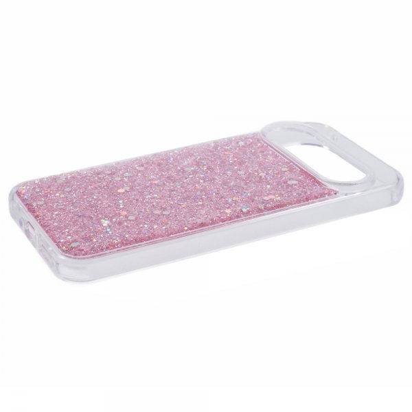 Nordic Covers Google Pixel 9 Pro XL Cover Sparkle Series Blossom Pink