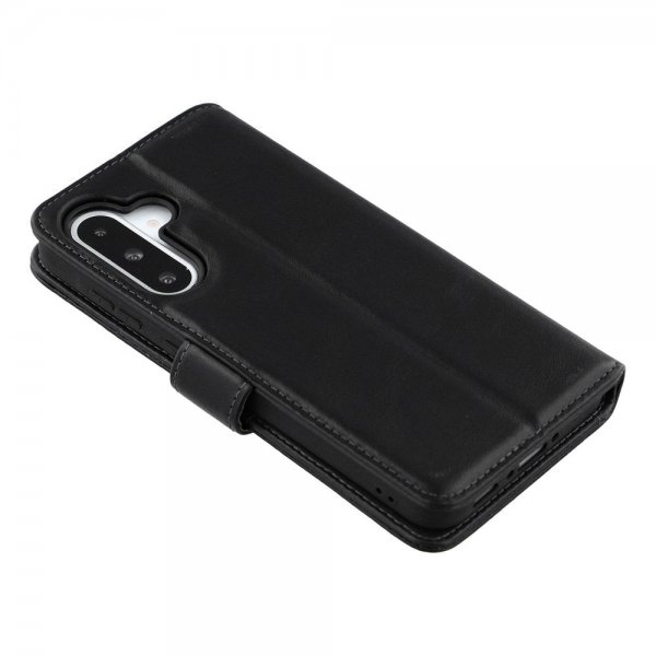Nordic Covers Samsung Galaxy A36/Galaxy A56 Essential Læder Cover Raven Black
