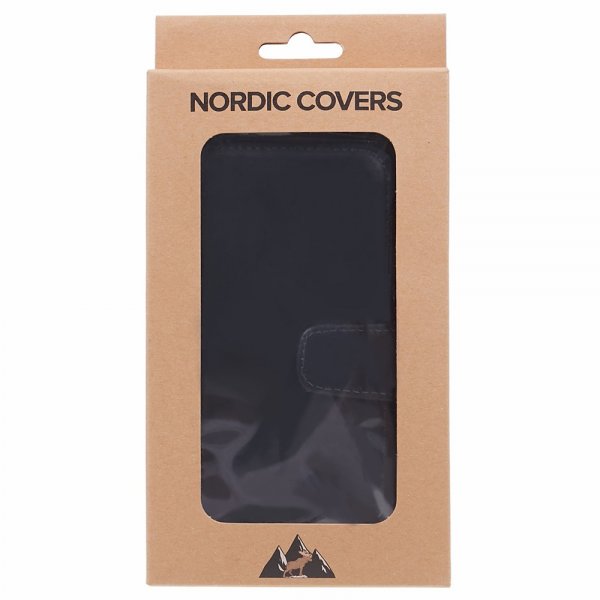 Nordic Covers Samsung Galaxy A36/Galaxy A56 Essential Læder Cover Raven Black