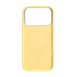 iPhone 17 Pro Max Cover Silikone MagSafe Gul