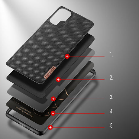 Dux Ducis Samsung Galaxy A03s Cover FINO Series Sort