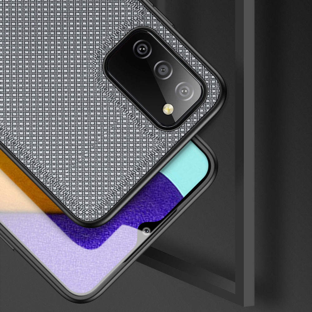 Dux Ducis Samsung Galaxy A03s Cover FINO Series Grå