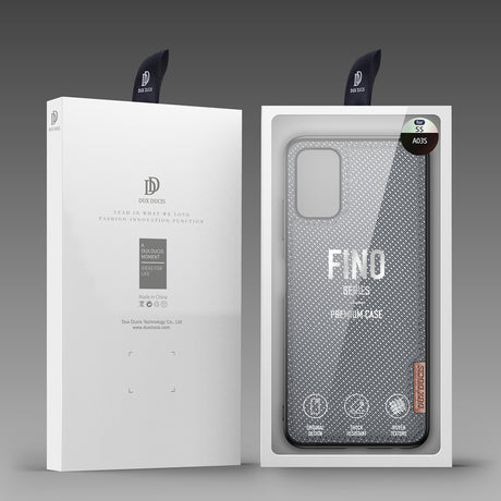 Dux Ducis Samsung Galaxy A03s Cover FINO Series Grå