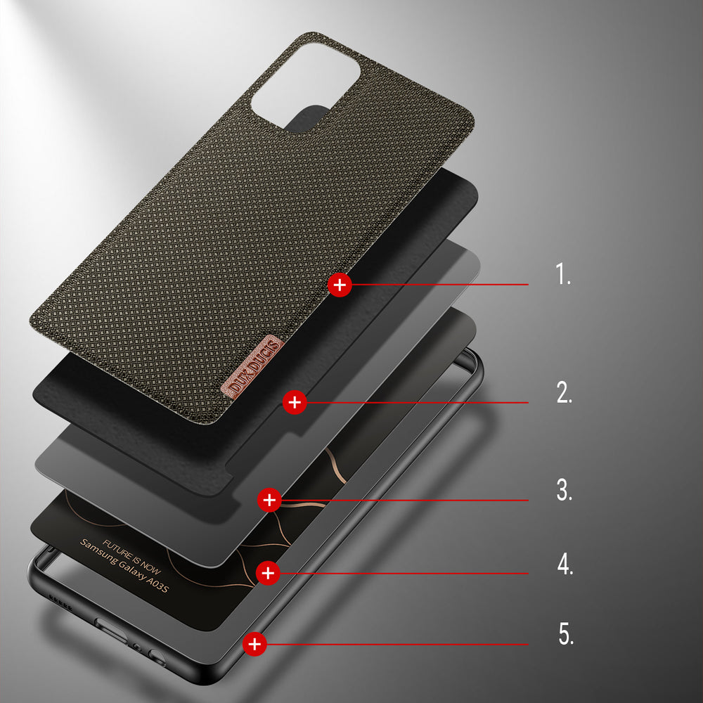 Dux Ducis Samsung Galaxy A03s Cover FINO Series Grøn