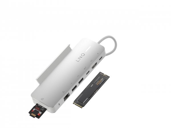 LINQ by Elements 9i1 Pro SSD 140W USB-C Multiport Hub