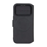 Rvelon iPhone 17 Pro Etui 4 Kortlommer MagSafe Sort