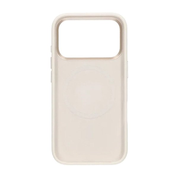 iPhone 17 Pro Cover Silikone MagSafe Stativ Hvid