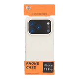 iPhone 17 Pro Cover Silikone MagSafe Stativ Hvid