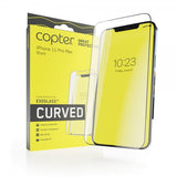 Copter iPhone Xs Max/11 Pro Max Skærmbeskytter Exoglass Curved