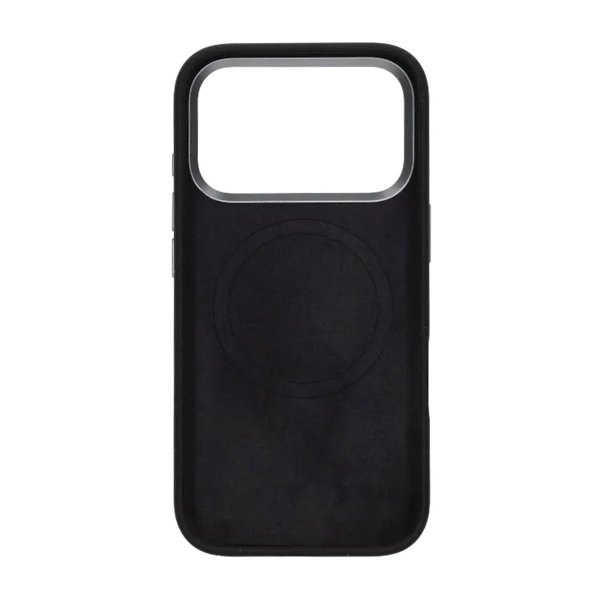 iPhone 17 Pro Cover Silikone MagSafe Stativ Sort