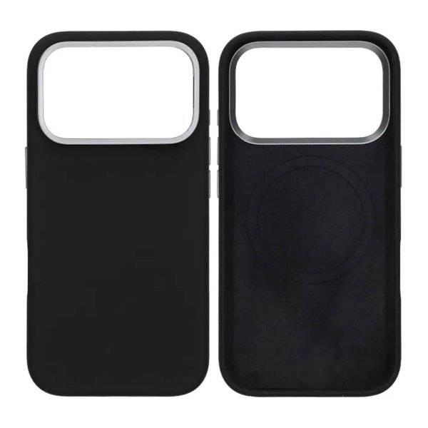 iPhone 17 Pro Cover Silikone MagSafe Stativ Sort
