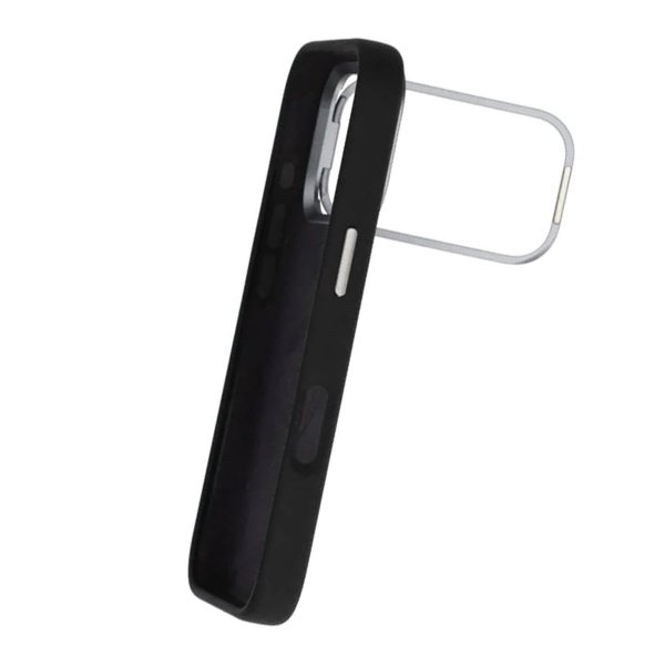 iPhone 17 Pro Max Cover Silikone MagSafe Stativ Sort