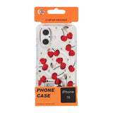iPhone 16 Cover Mønster MagSafe Kirsebær