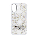 iPhone 16 Cover Mønster MagSafe Blomster