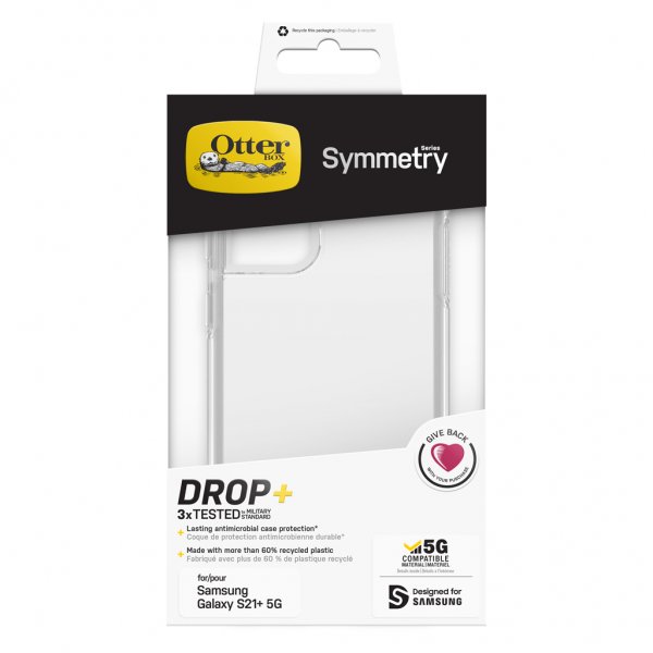Otterbox Samsung Galaxy S21 Plus Cover Symmetry Series Gennemsigtig