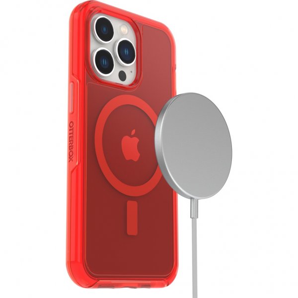 Otterbox iPhone 13 Pro Cover Symmetry Plus Clear In The Red