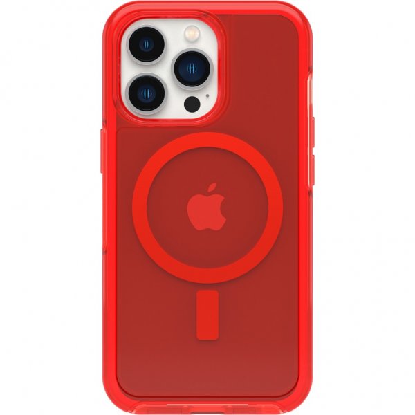 Otterbox iPhone 13 Pro Cover Symmetry Plus Clear In The Red