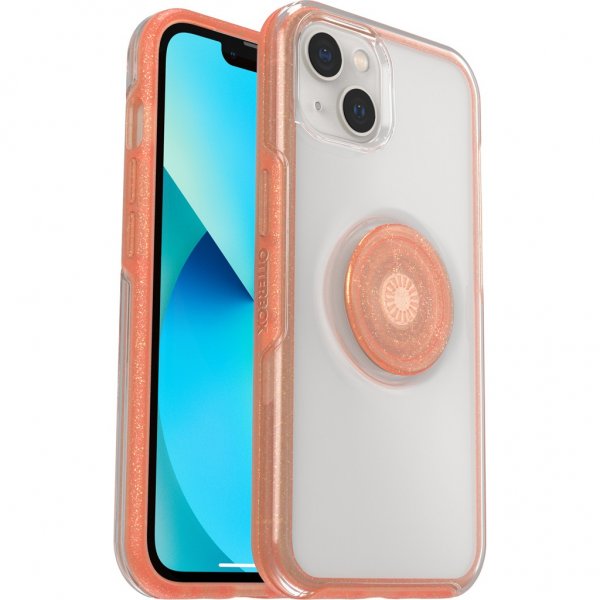 Otterbox iPhone 13 Cover Otter+Pop Symmetry Series Clear Melondramatic