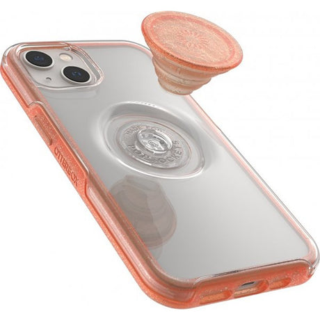 Otterbox iPhone 13 Cover Otter+Pop Symmetry Series Clear Melondramatic