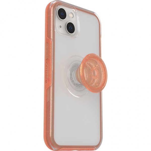 Otterbox iPhone 13 Cover Otter+Pop Symmetry Series Clear Melondramatic