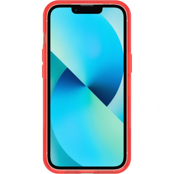 Otterbox iPhone 13 Cover Symmetry Plus Clear In The Red