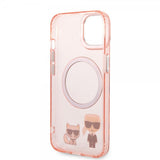 Karl Lagerfeld iPhone 14 Plus Cover Karl & Choupette MagSafe Rosa