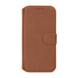 Rvelon iPhone 17 Pro Etui 4 Kortlommer Aftageligt Cover Brun