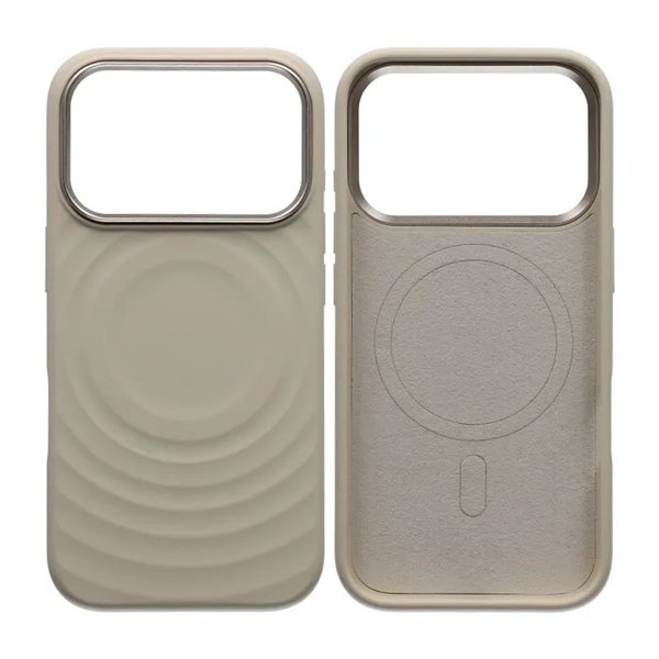 iPhone 17 Pro Cover Silikone MagSafe Beige