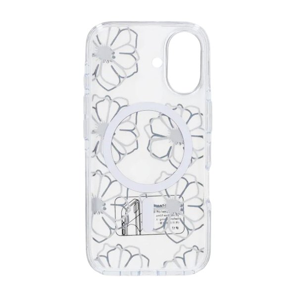iPhone 16 Cover Mønster MagSafe Blomster