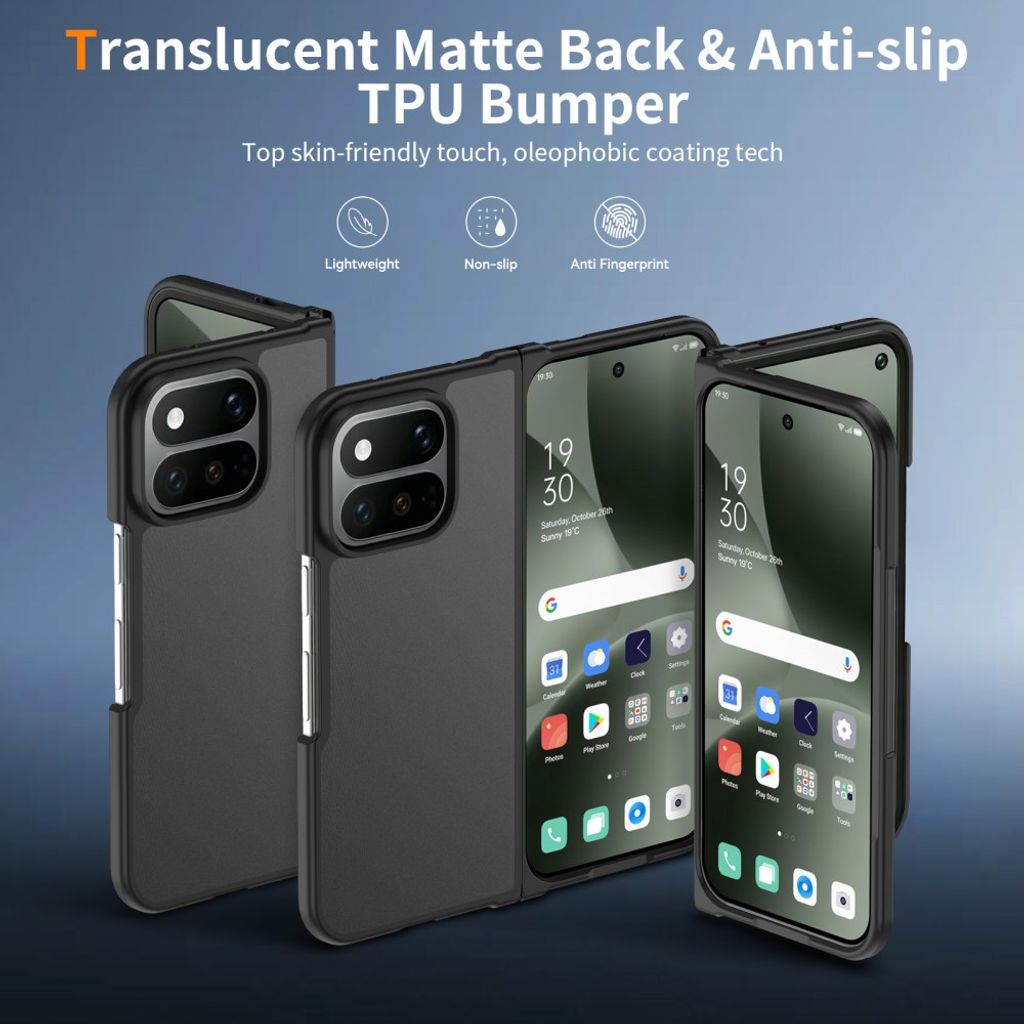 Google Pixel 11 Pro Fold Cover Frosted Sort