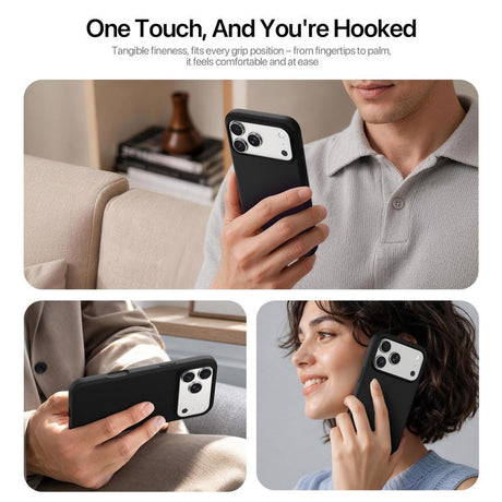 Dux Ducis iPhone 17 Pro/iPhone 18 Pro Cover Piel Series MagSafe Sort