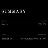 Dux Ducis OnePlus 15 Etui Skin Pro Series Blå