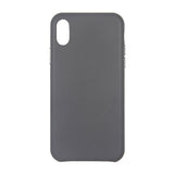 iPhone X/iPhone Xs Cover Læder Grå