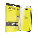 Copter iPhone 15 Skærmbeskyttelse Exoglass Curved